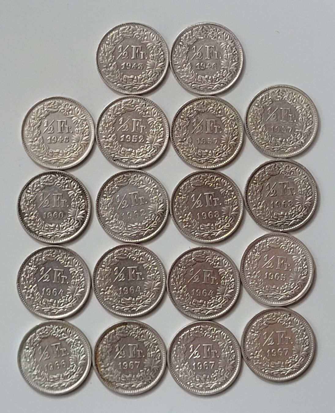 Toutes les monnaies: Monnaie 50 cts argent – D'occasion à Boudry par Grolo7 1