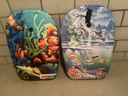 2 Stück Styropor-Surfbretter gebraucht