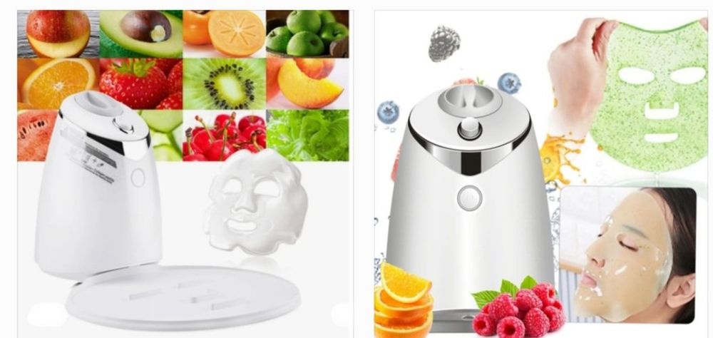Gesichtsmasken-Set zum selber machen, Frucht-Gemüsemasken