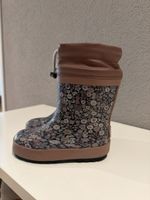 Gummistiefel Wheat Blumenmuster braun Grösse 24 neu