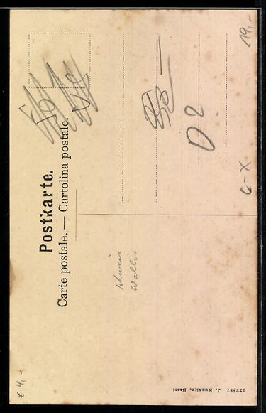 Cartoline postali: AK Oberwald, Gasthaus Oberwald – Usato da Berlin venduto da bartko-reher 1