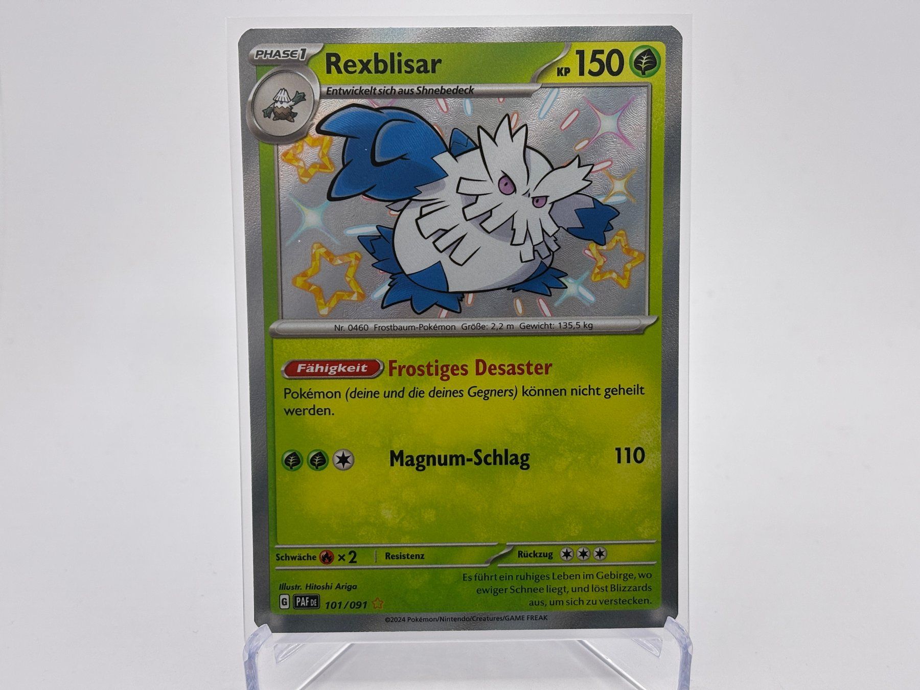 Pokémon Carte collezionabili: Paldeas Schicksale - Rexblisar  (PAF 101) - DE – Nuovo (secondo la descrizione) da Allschwil venduto da Bullach
