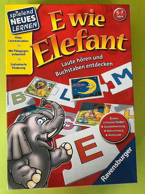 Giochi: Kinderspiel E wie Elefant – Usato da Aesch BL venduto da Baschqua
