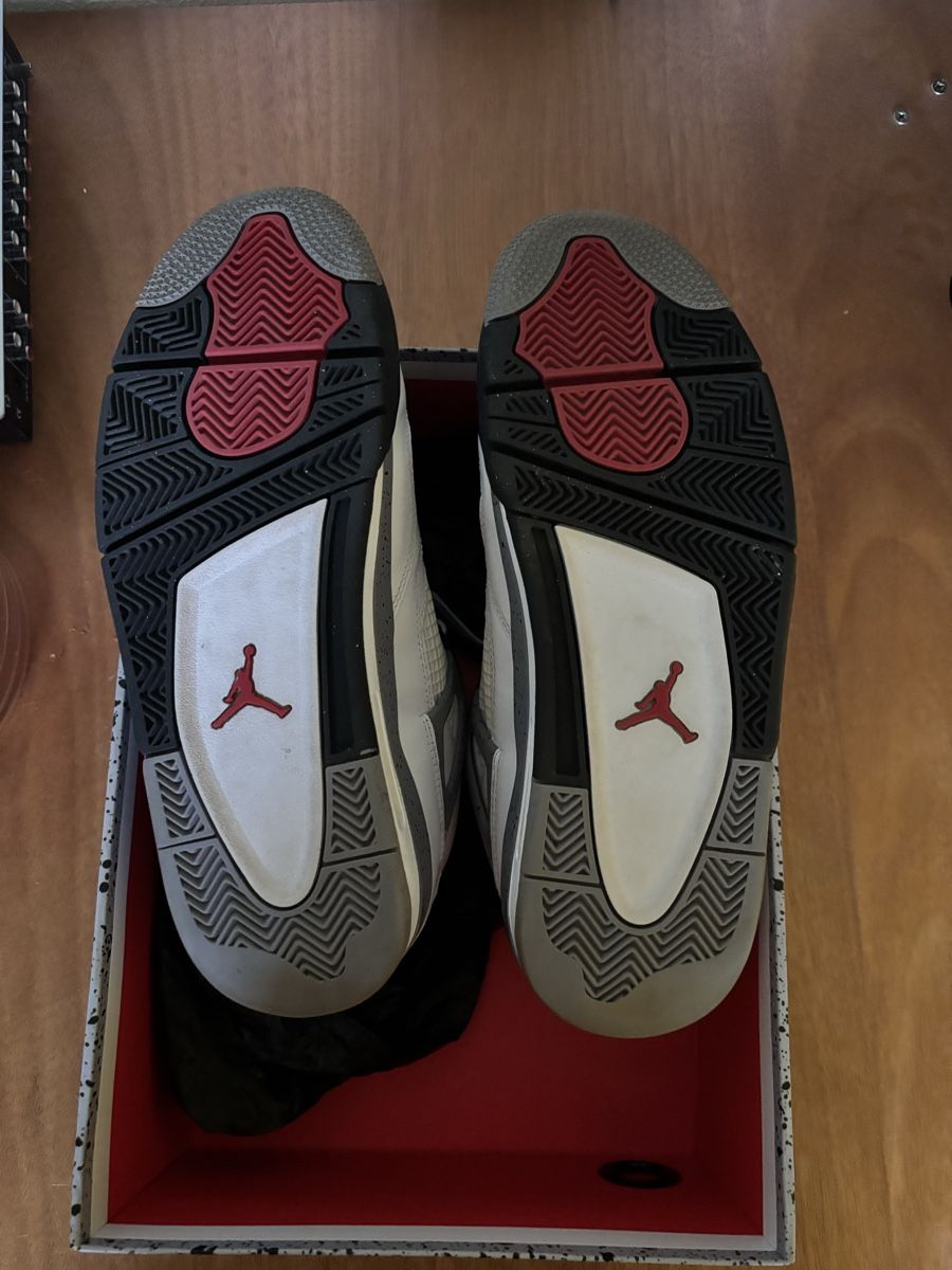Jordan Scarpe da uomo: Jordan 4 White Cement 2012 – Usato da Oberkirch LU venduto da mri_8qpz 5