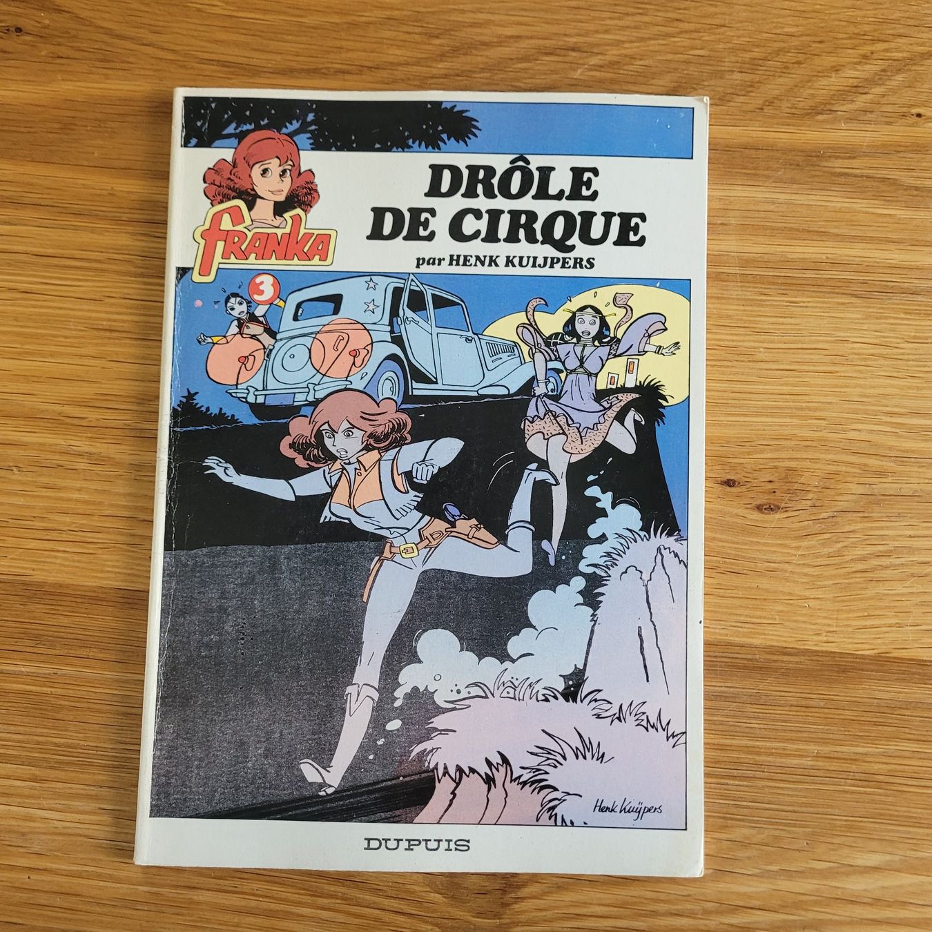 Fumetti: BD EO Cotée Franka 3. Drôle De Cirque – Usato da Biel/Bienne venduto da Destockweb