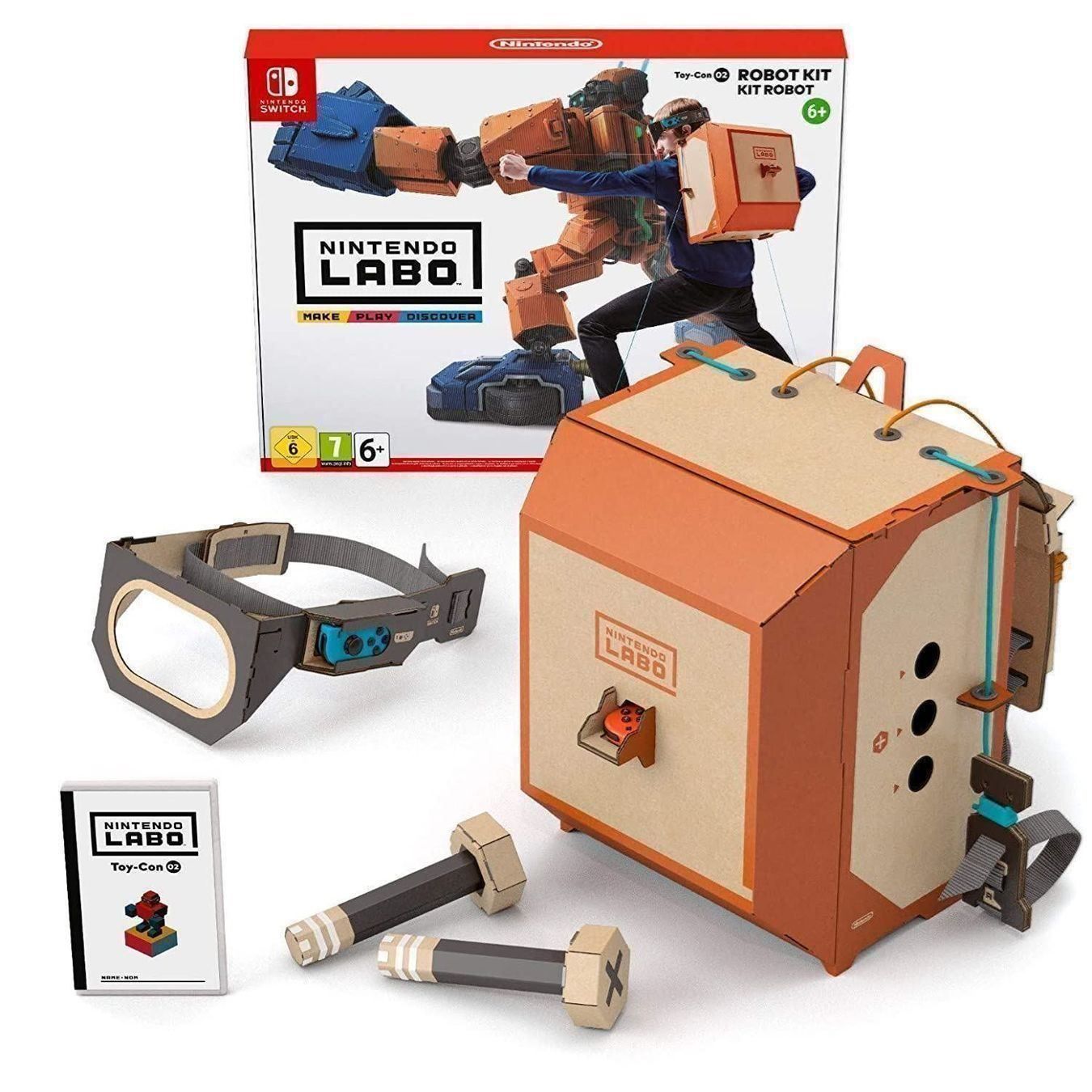 Nintendo Spiele: Nintendo Labo Robot Set Toy-Con 02 NEU – Neu und originalverpackt aus Goldau von agestuffer 3