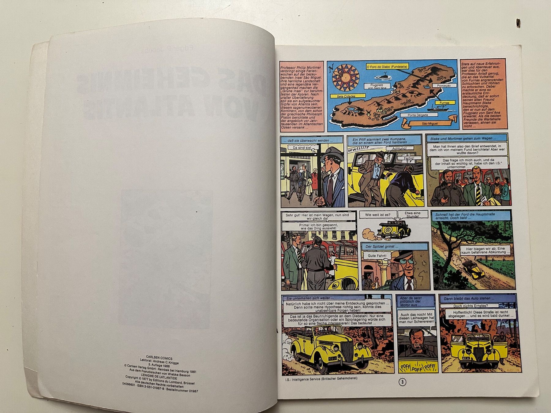 Comics: Die Abenteuer von Blake und Mortimer Band 7 – Gebraucht aus Münsingen von Ganjam 3