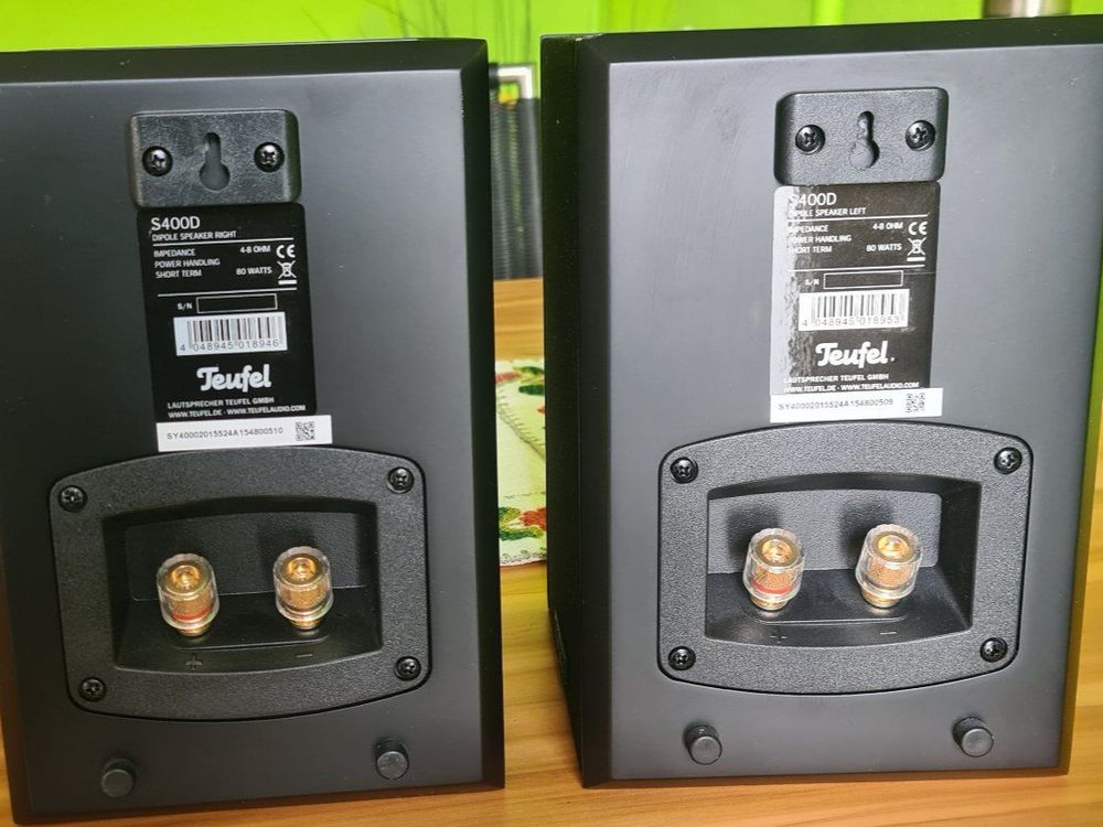 Teufel-Boxen Lautsprecher S400D Dipol Dolby Surround Sound 4