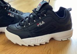 FILA Disruptor Low schwarz