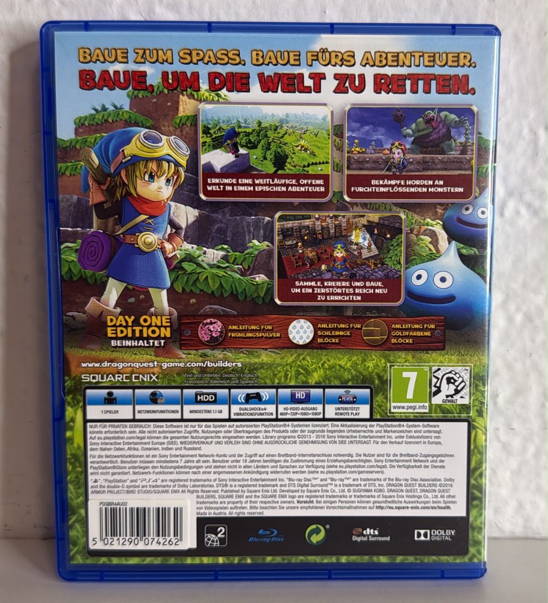 Sony Spiele: Dragon Quest Builders PS4/PS5 Day One Edition – Gebraucht aus Ehrendingen von bubulence 1