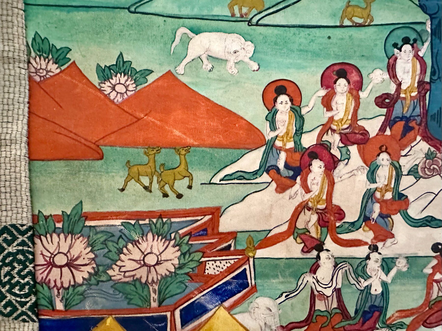 Dipinti: Thanka Buddha Tibet Nepal alt – Usato da Basel venduto da chinarh891 7