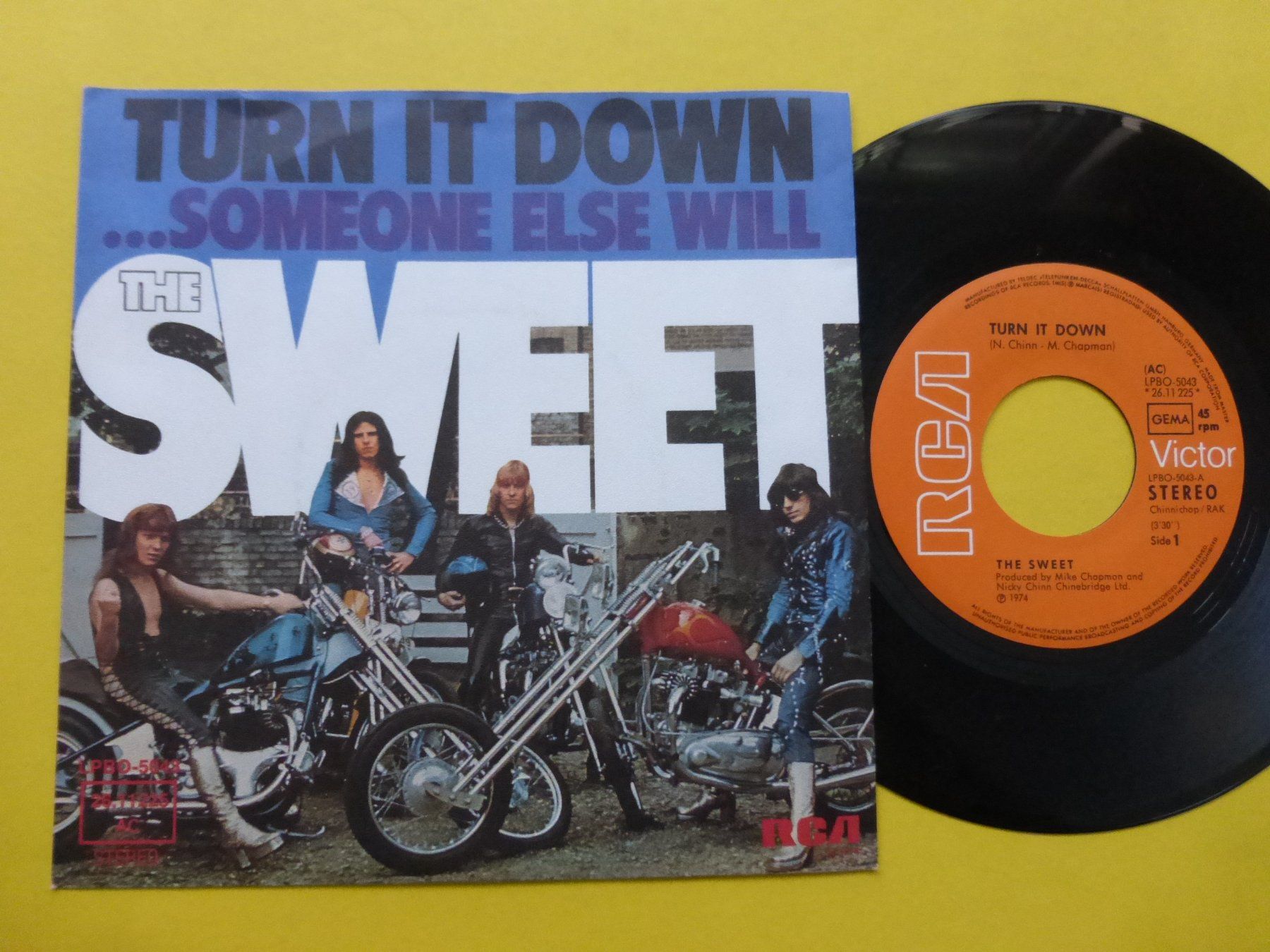 Dischi in vinile: The Sweet – Turn It Down – Usato da Zürich venduto da Swiss57