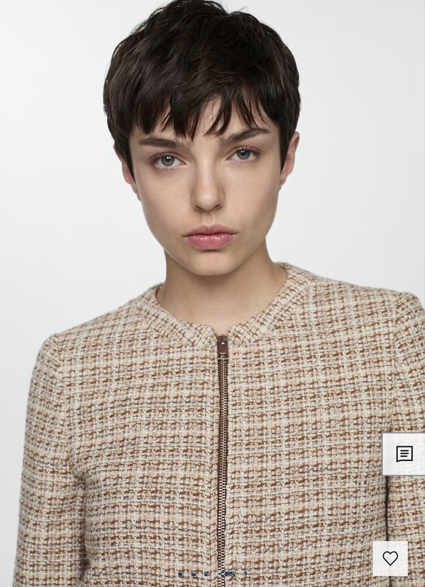 Mango Jacken: TWEED JACKET WITH ZIP - Mango - XS – Neu (gemäss Beschreibung) aus Turgi von spi_zss6 2
