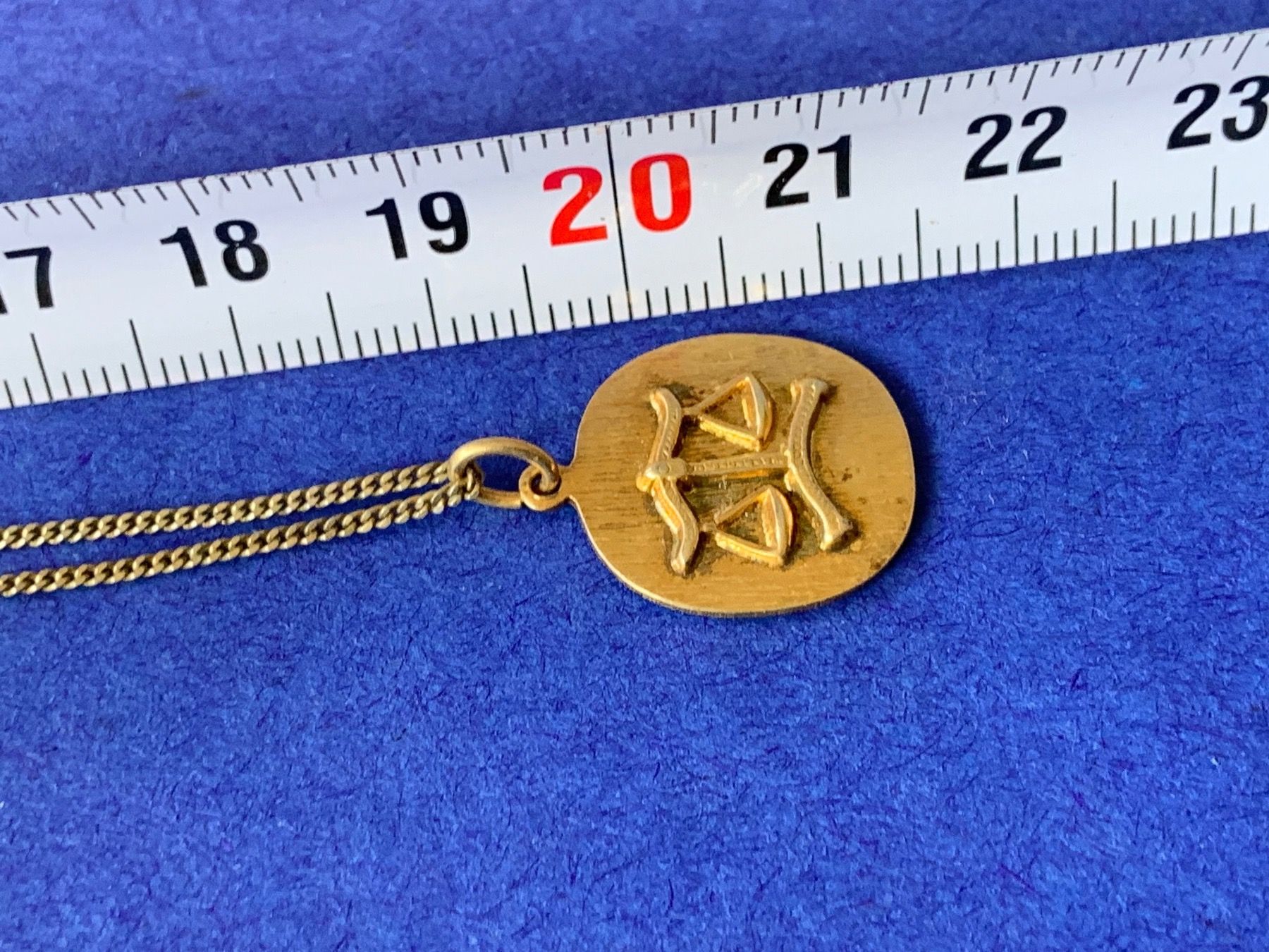 Ciondoli: Silberkette vergoldet BALANCE – Usato da Laufen venduto da Bellebellezza 3