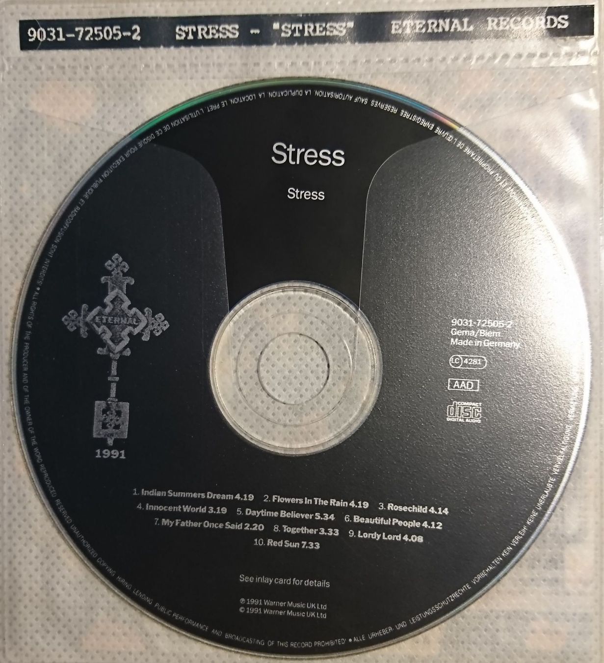 CD: STRESS Stress – Usato da Zürich venduto da Raz88 1