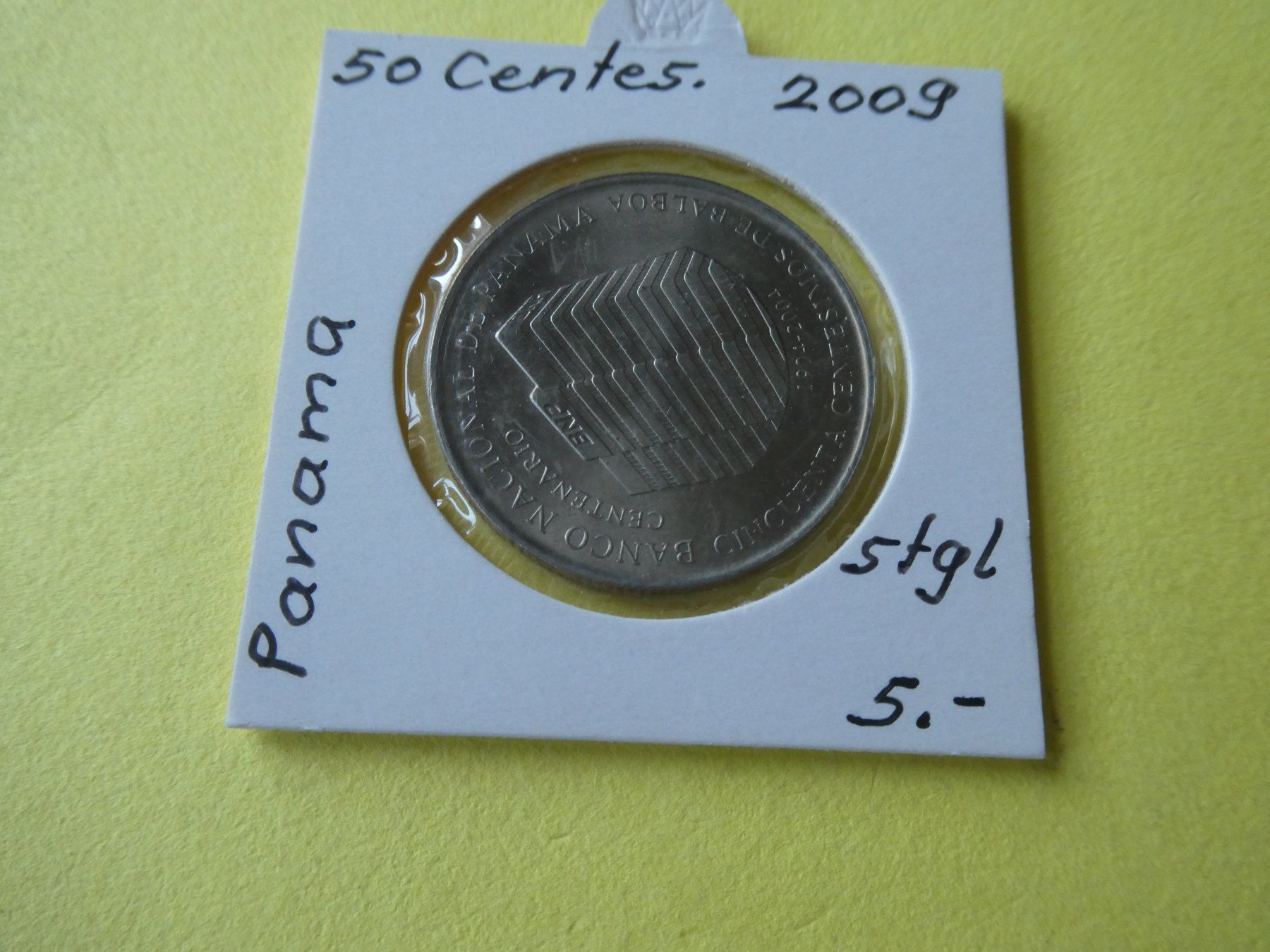 Toutes les monnaies: Panama 2009, 50 Centavos stgl. – D'occasion à Hinterforst par Rohusri