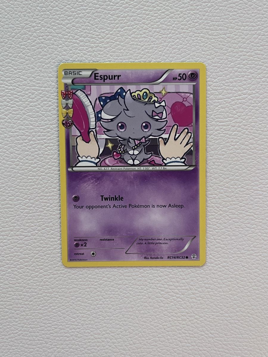 Pokémon Carte collezionabili: Pokémon Radiant Collection Espurr – Usato da Le Grand-Saconnex venduto da Koko.hime_