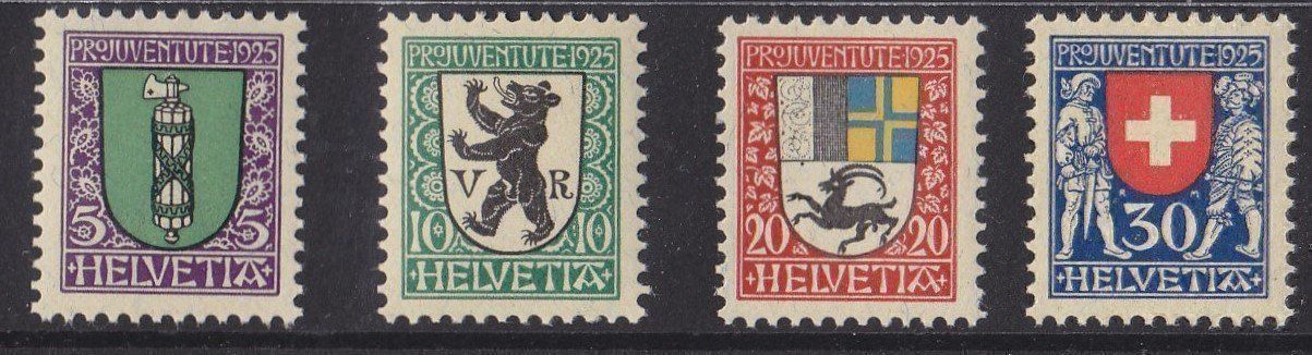 Tutti i francobolli: 1925 Pro Juventute Satz  ** Postfrisch ** Top Zustand. – Nuovo (secondo la descrizione) da Adliswil venduto da Aenti