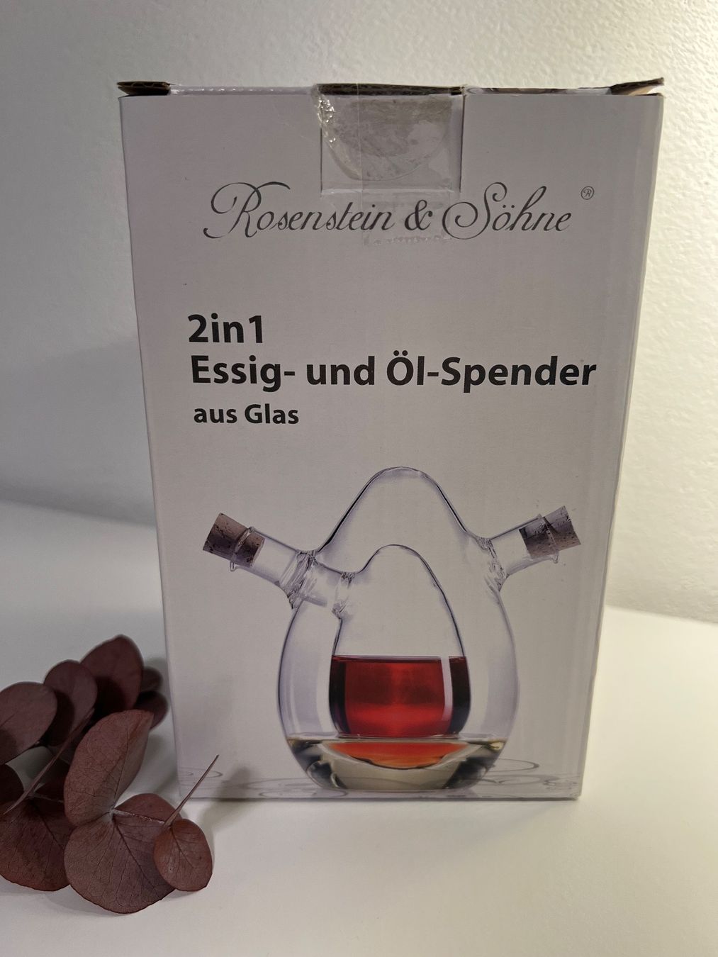 Caraffe: 🫙Essigspender Ölspender Karaffe 550ml Karaffe Rosenstein – Nuovo e nell'imballaggio originale da Vaduz venduto da NotNeeded 3