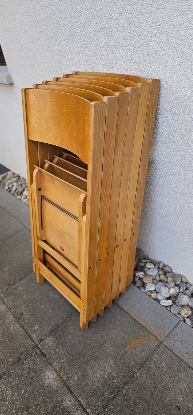 Horgen Glarus Stühle: 6 Klappstühle 30iger Horgen Glarus – Gebraucht aus Eggiwil von Besu2 7