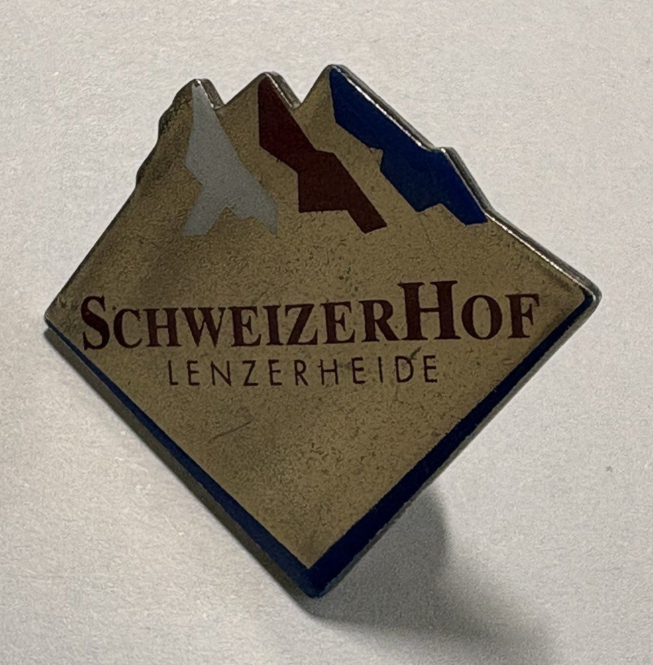 Plaquettes & Badges: Pin Anstecker Schweizerhof Lenzerheide Souvenir Abzeichen – D'occasion à Basel par adl_6y8g