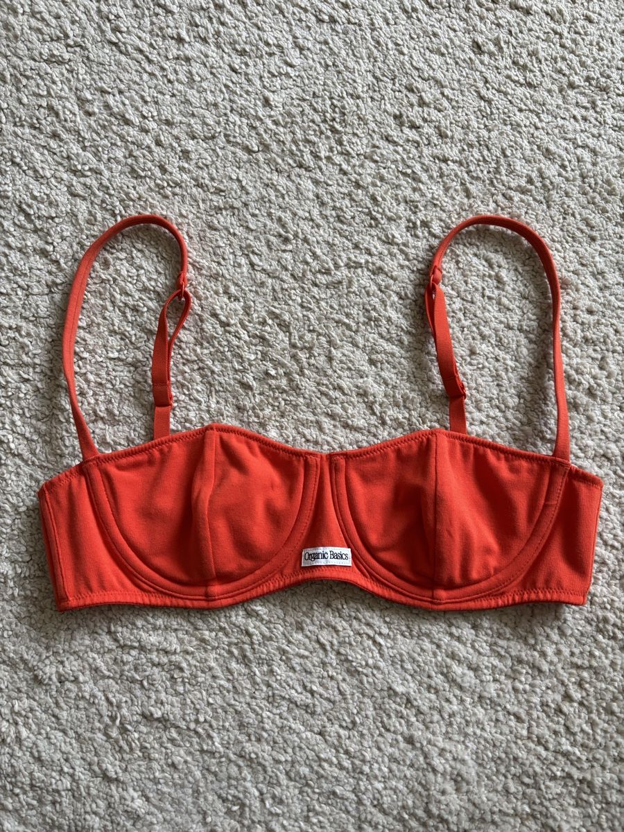 Altra biancheria intima: 2x Organic Basics BHs orange/pink – Usato da Basel venduto da Rose9917 3