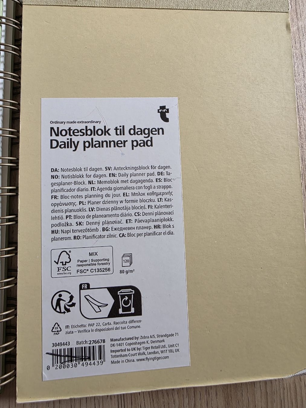 Libri: Neuer Studienplaner & Daily Planner Set – Nuovo (secondo la descrizione) da Seedorf BE venduto da rar_89ym 3