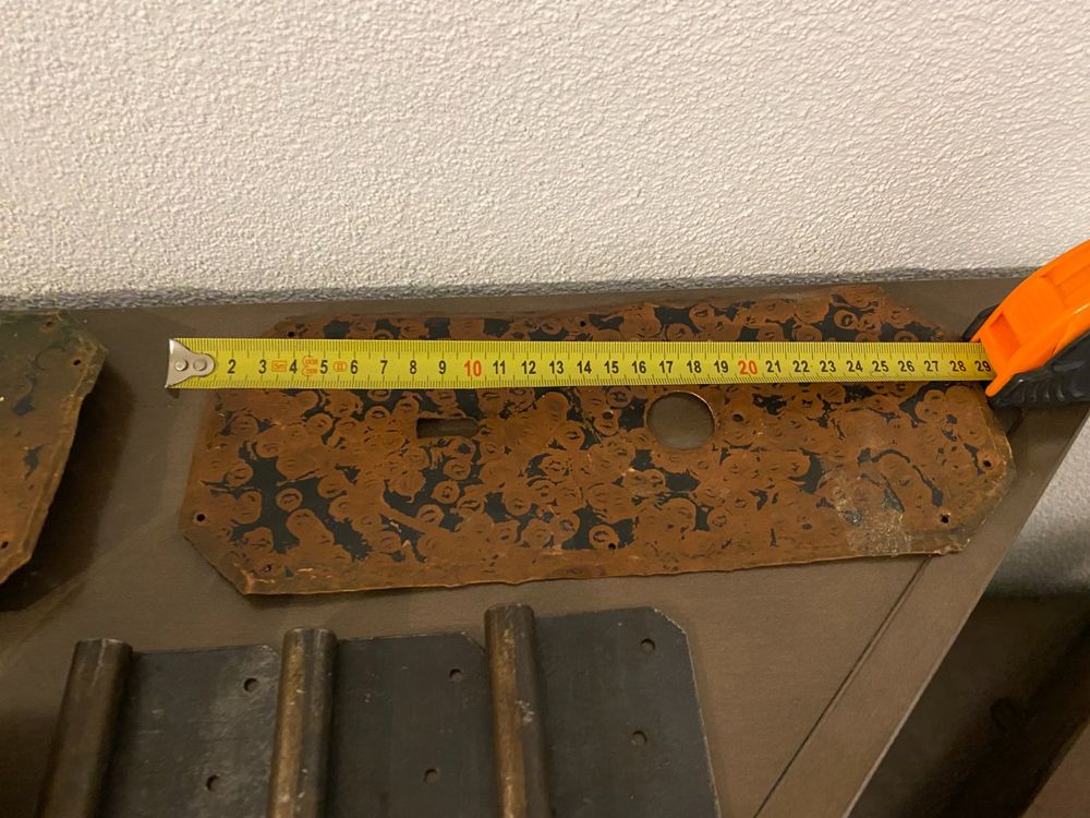 Eisenwaren: Türgriff handgeschmiedet – Gebraucht aus Buochs von 49er 3