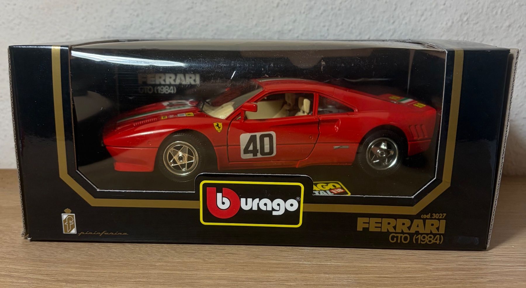 Ferrari Modellini d'auto: Ferrari GTO 1984 Bburago 1/18 – Usato da Thusis venduto da chur_city