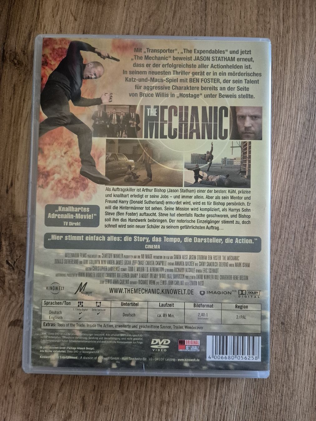 Tutti i DVDs: The Mechanic DVD – Nuovo (secondo la descrizione) da Berneck venduto da jst_nk6y 1