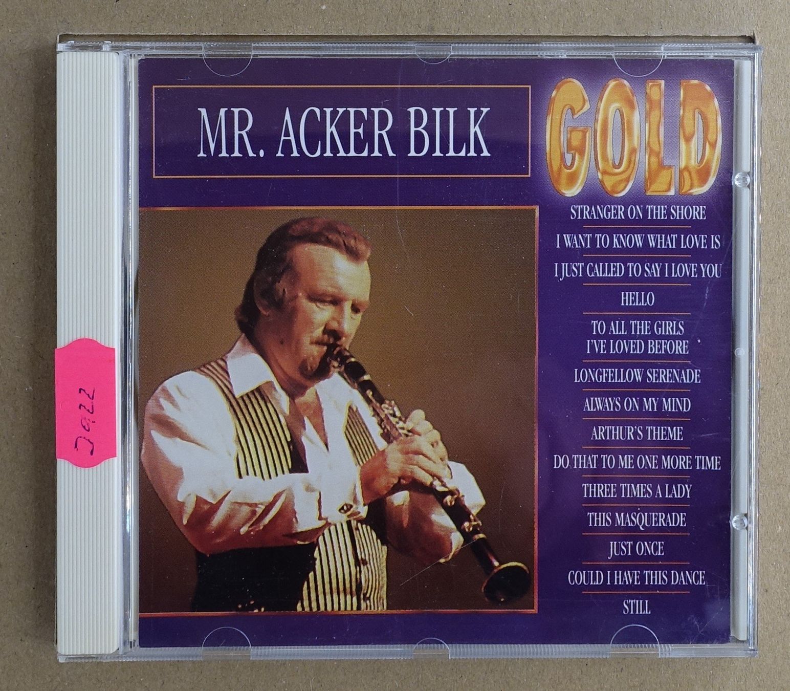 CD: Mr. Acker Bilk – Gold - F15 – Usato da Sessa venduto da fraenklishop