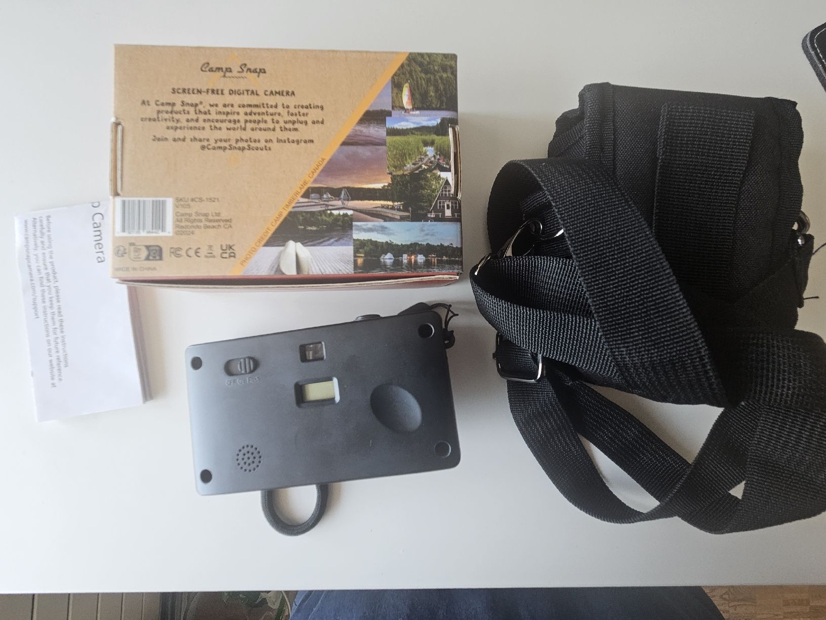 Fotocamera: Camp Snap V105 Kamera Rot mit Tasche – Nuovo (secondo la descrizione) da Boll venduto da kim_6j8d 1