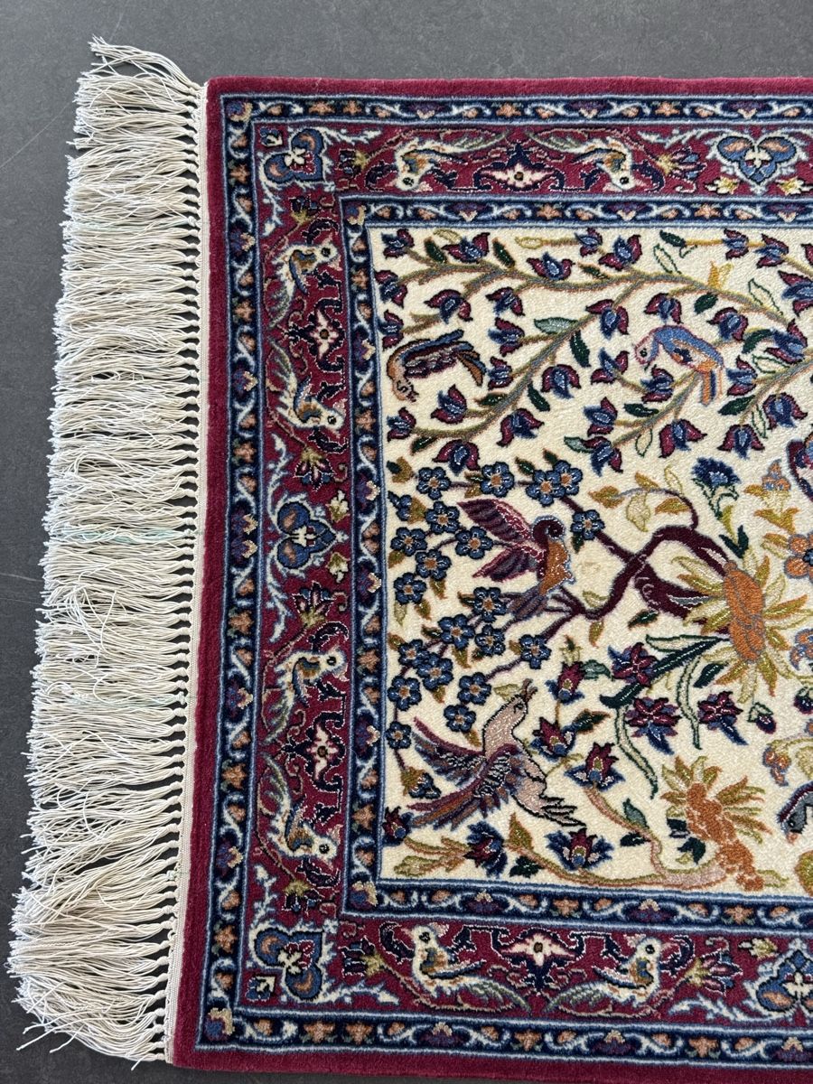 Tappeti: Echter Perserteppich Isfahan mit Seide – Usato da Liestal venduto da galerie_nategh 8