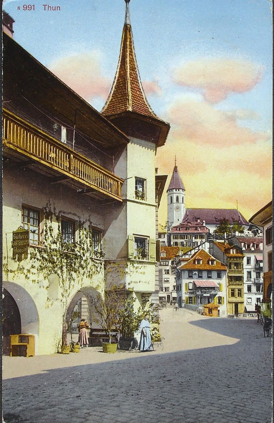 Ansichtskarten: THUN No. 991 – Gebraucht aus Jona von philajona