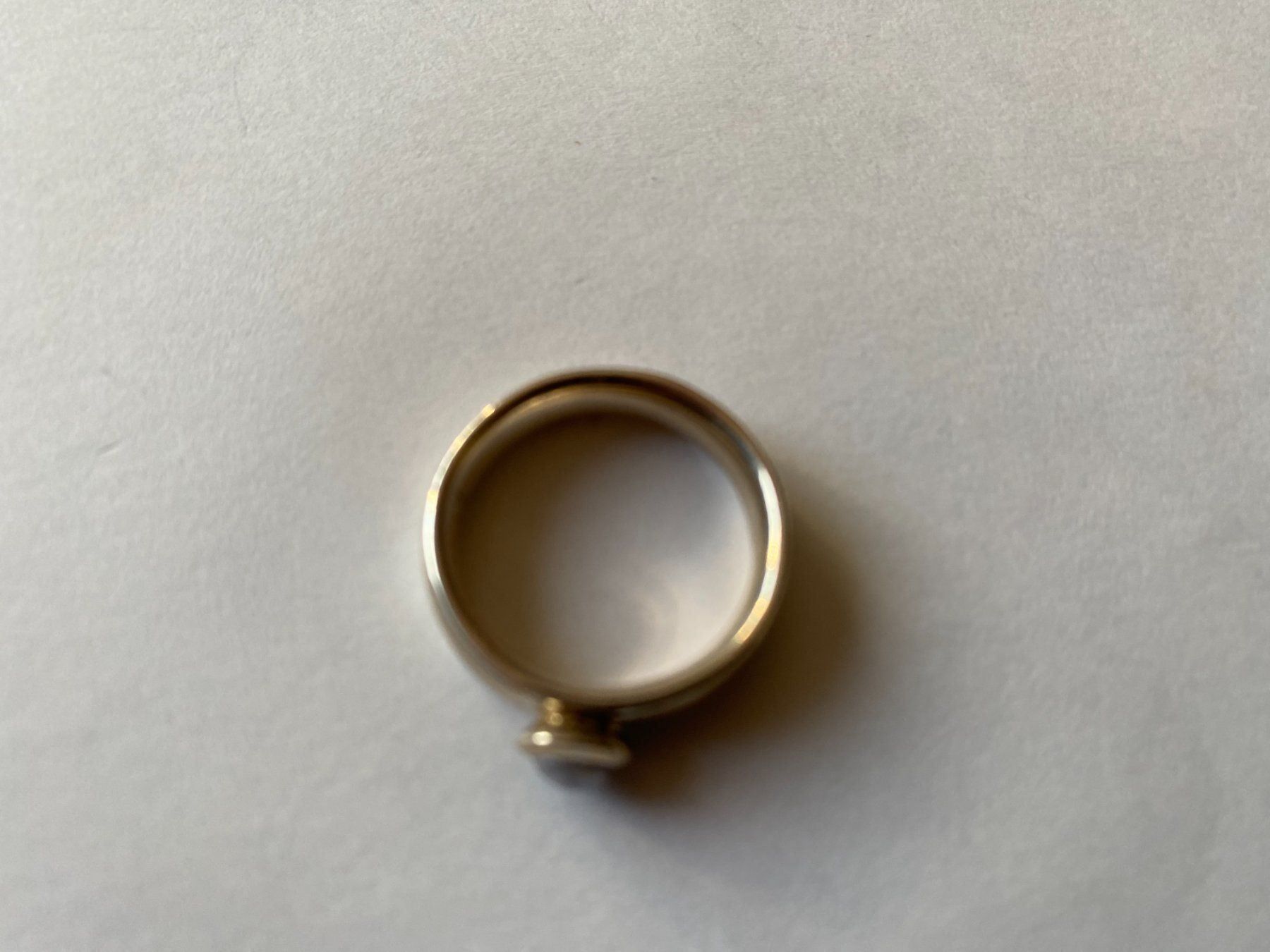 Anelli: Ring, Silber/Perle, Durchm. 55, (41) – Nuovo (secondo la descrizione) da Muri b. Bern venduto da Silberqualle 1