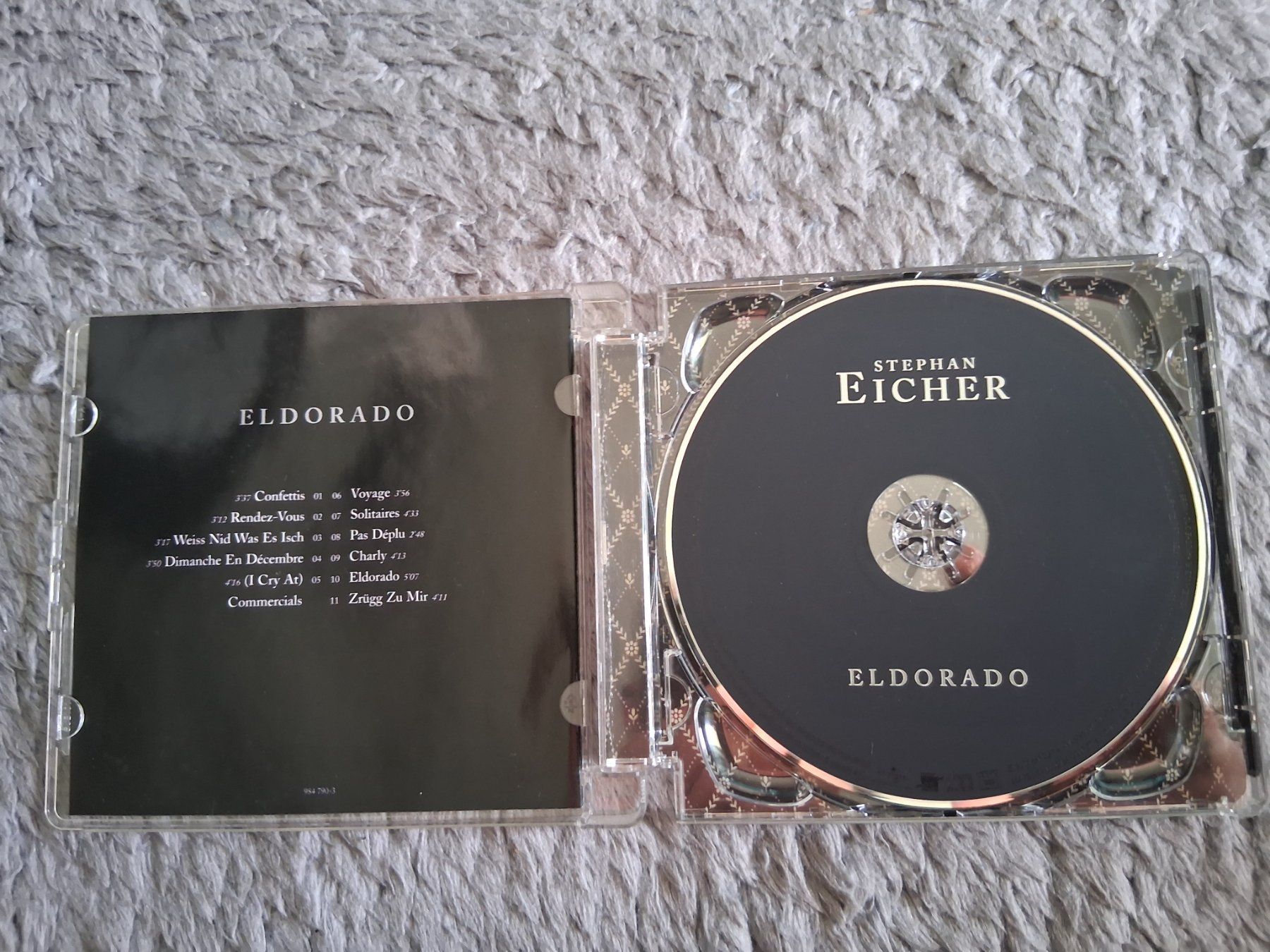 CDs: STEPHAN EICHER      ELDORADO      CD – D'occasion à Wetzikon ZH par Ramones01 2