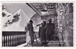 Aussichtsterasse auf Jungfraujoch gegen Mathildenspitze 9015