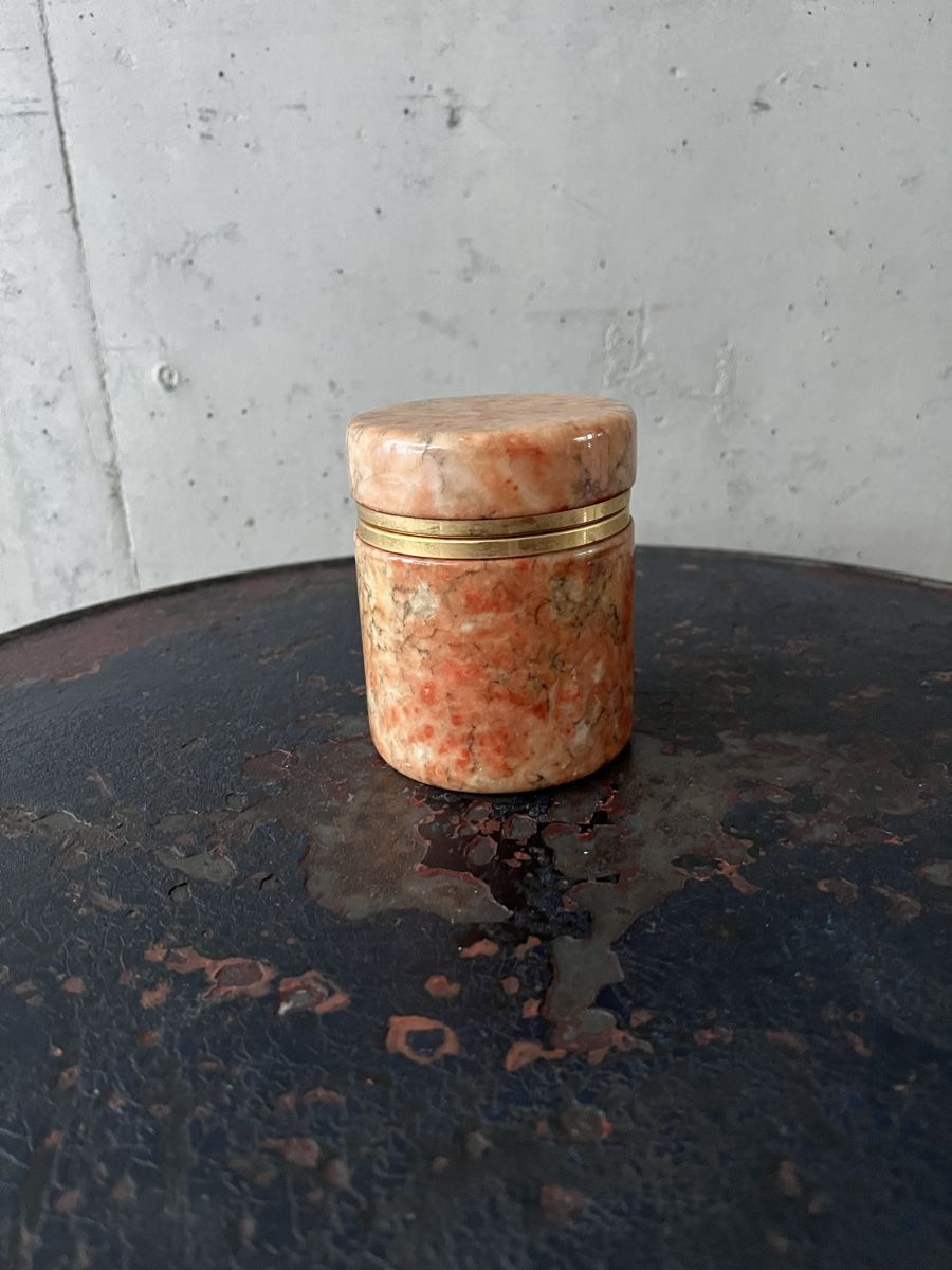Spieldosen: Schöne Dose aus Stein oder Marmor – Gebraucht aus Wabern von La-Vitrine 5