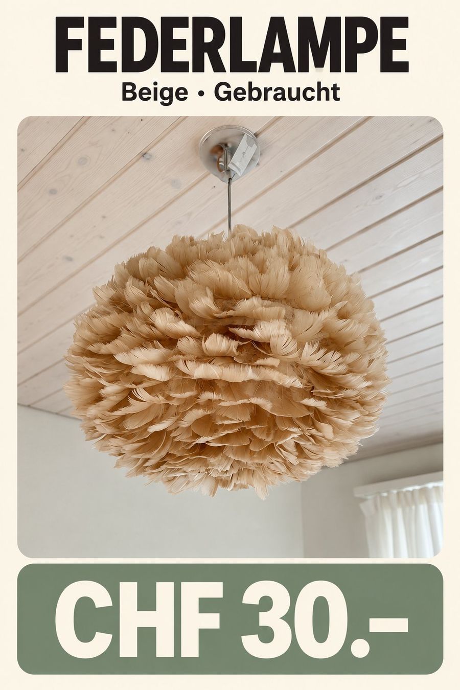 Lampes: Federlampe – D'occasion à Wädenswil par LauraB7