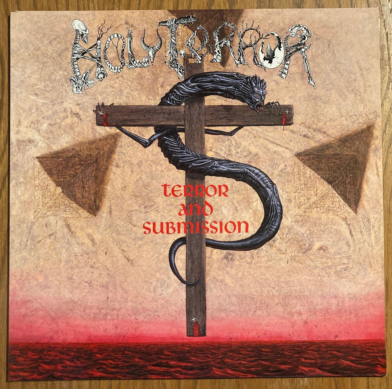 Dischi in vinile: HOLY TERROR "Terror And Submission" 1987 Erstpressung!! – Usato da Attiswil venduto da Jay70