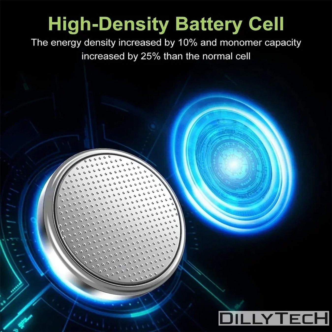 Caricatori & Batterie: DTecH AG3, LR41, 392 Knopfzellenbatterie - 10 Stk. – Nuovo e nell'imballaggio originale da Meilen venduto da DillyTecH 4