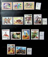 SÉNÉGAL TIMBRES NEUFS** 2006-2009. COTE 22.80 EUROS /T929