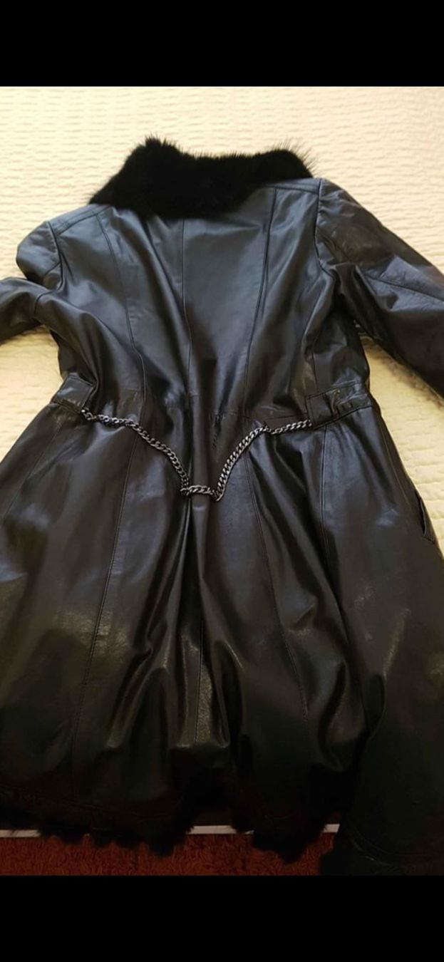 Cappotti: Pelz Leder Mantel Gr/M – Usato da Basel venduto da Ivana_4 2