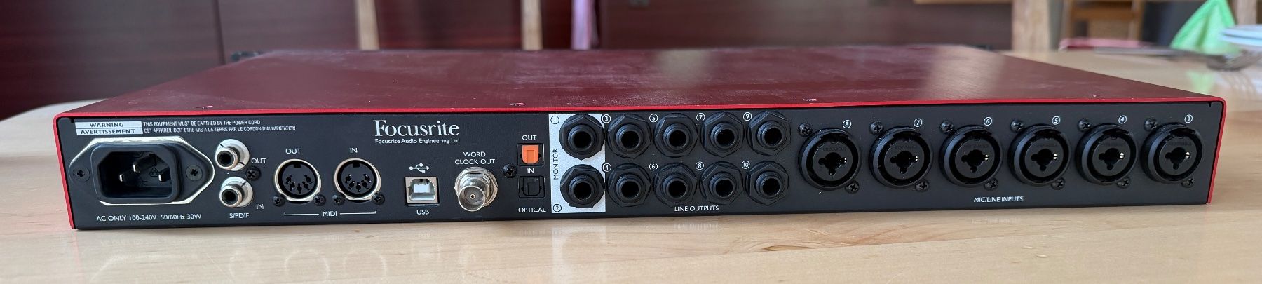 Focusrite Equipement studio: USB Audiointerface Focusrite Scarlett 18i20 – D'occasion à Huttwil par dominikdirosa 1
