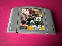 NFL QUARTERBACK CLUB 98 SPIEL FÜR NINTENDO 64