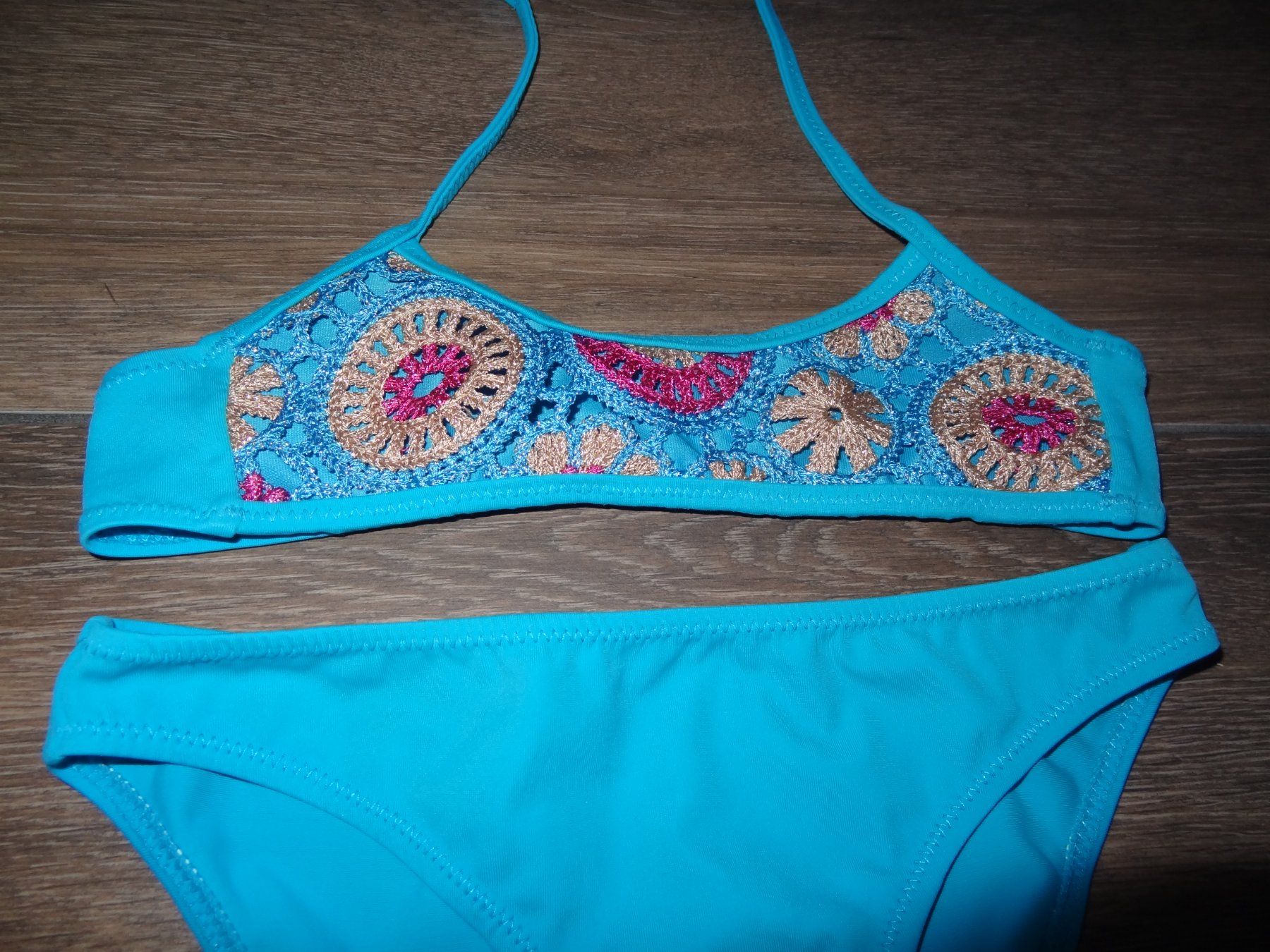 Calzedonia Badekleider & Bikinis: Maillot de bain turquoise Calzedonia taille 104 – Gebraucht aus Satigny von salvatore73 1