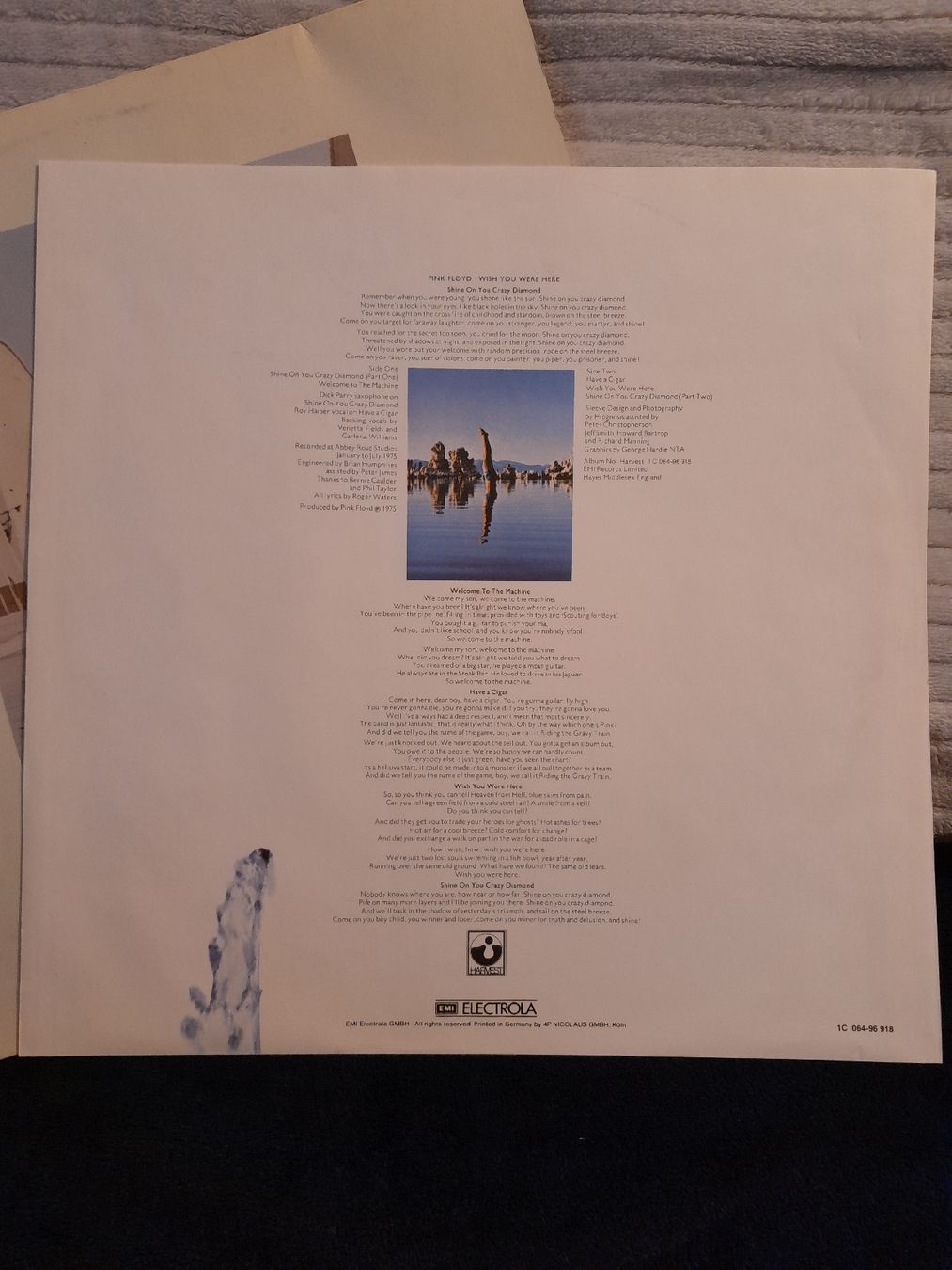 Schallplatten: Pink Floyd Wish You We..  Vinyl LP germ.1975 First – Gebraucht aus oekingen von beauty1964 4