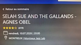 Selah Sue / Agnes Obel - Montreux Jazz