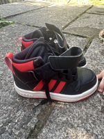 Adidas Turnschuhe Kinder Grösse 28 schwarz rot guter Zustand