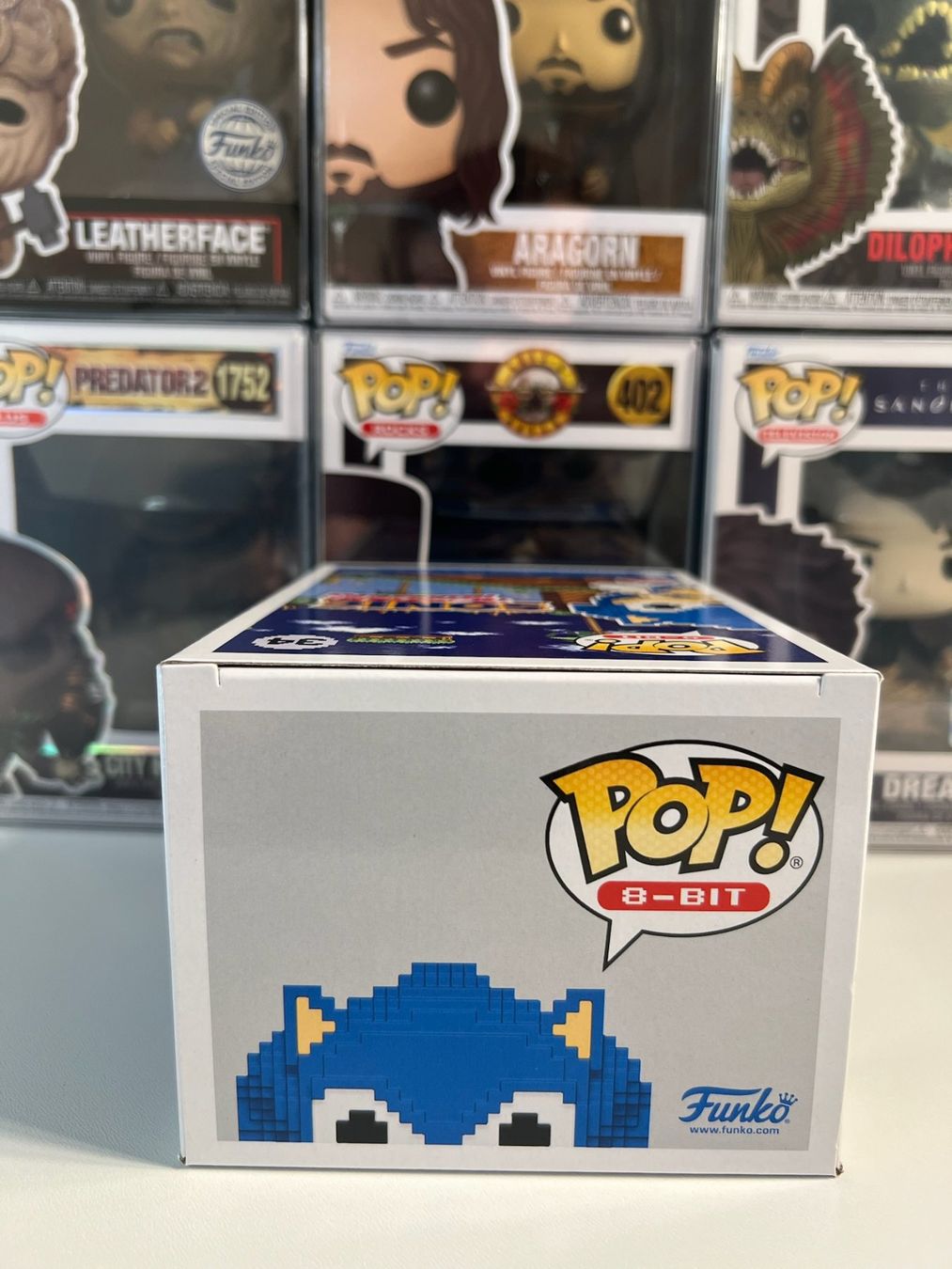 Funko Statuette: Funko POP! 8-Bit Games Sonic the Hedgehog Sonic Limitée – Nuovo e nell'imballaggio originale da Le Mouret venduto da perfectbijou 4